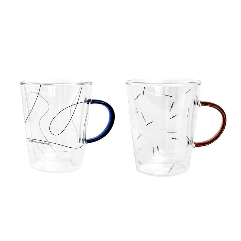 雙層耐高(gāo)溫玻璃杯